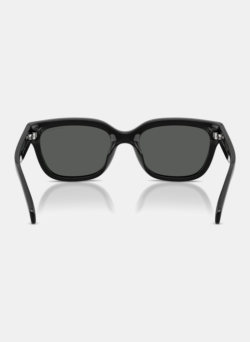 Armani Exchange Full Rim Irregular Sunglasses 4155SU, 54, 8158, 87 - Image 3